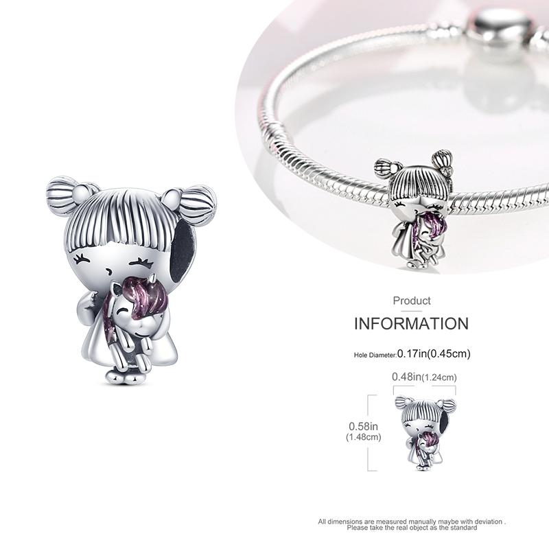 Charms Copper Beads For Women Fit Original Bracelet Animals Diy Pendants Jewelry