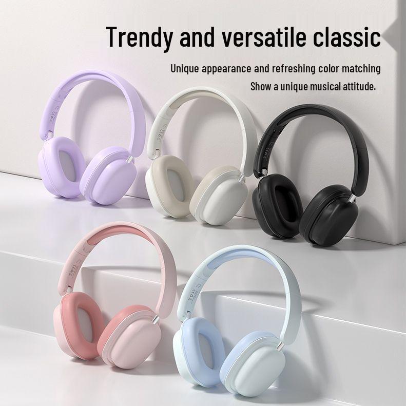 Over-Ear Wireless Bluetooth Headphones: Student, Sports, Gaming, Noise-Cancelling, Heavy Bass, Universal Computer Headset