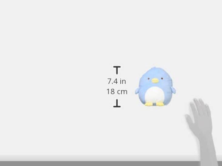 MF11301 Sumikko Gurashi "Penpen Fruits Vacation" Theme Plush Toy (M) Penguin (Real)