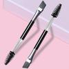 Angled Eyebrow Brush And Eyelash Brush