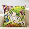 Welcome To DDemon School Cushion Cover Natural Linen Organic Fabric DoubleSided Printing Room Sofa Decor Pillow Case