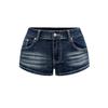Spring Fashion High Street Sexy Sweet Printed Denim Shorts
