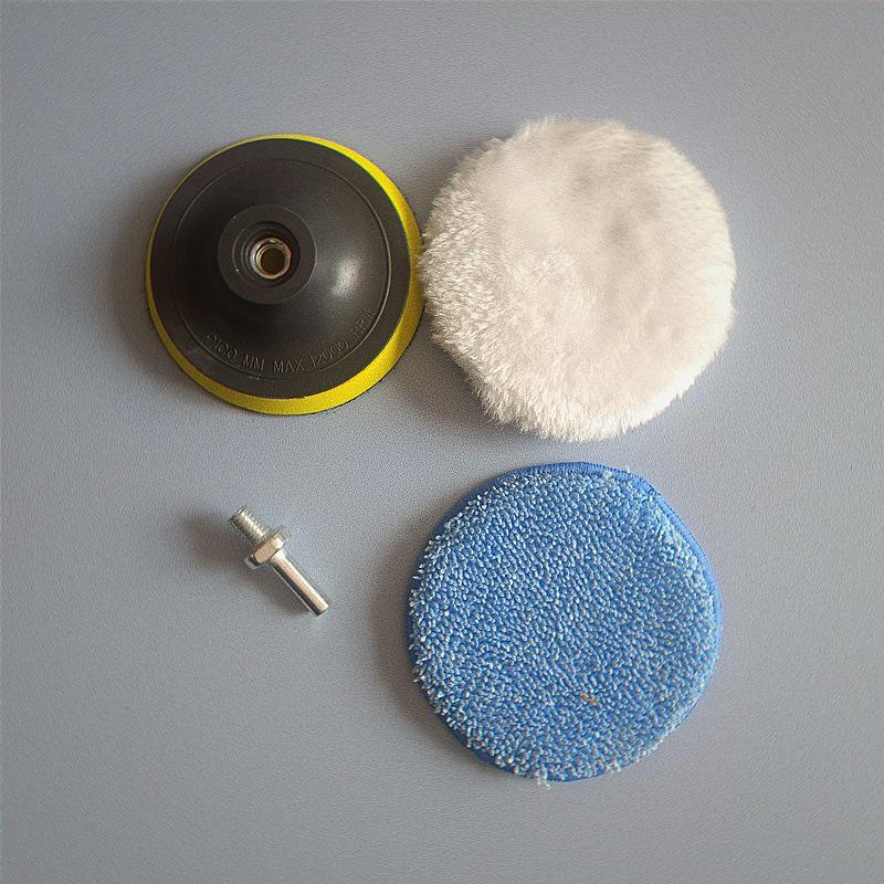 Car Detailing Polishing Pad Set - 3" to 7" Glazing, Waxing, Sanding Sponges