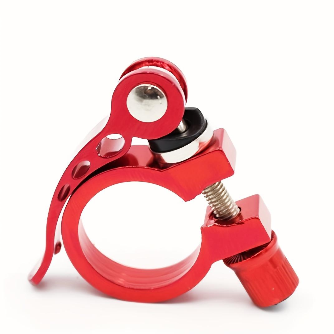 

Быстросъемный зажим подседельного штыря для велосипеда, замок подседельного штыря из алюминиевого сплава для шоссейных велосипедов, варианты разных цветов, аксессуары, надежный зажим подседельного штыря красный