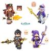 Original Genshin Impact Figur MOC Bausteinspielzeug für Kinder