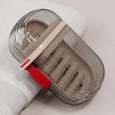 Taşınabilir Sabunluk Mühürlü Saklama Kutusu Su Geçirmez Seyahat Ev Banyo Sabun Kutusu Kamp Taşınabilir Saklama Sabun Kutusu