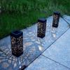 Outdoor Waterproof Solar Light Beautiful Hollow Lawn Light LED Light Control Sensor Light Garden Lig