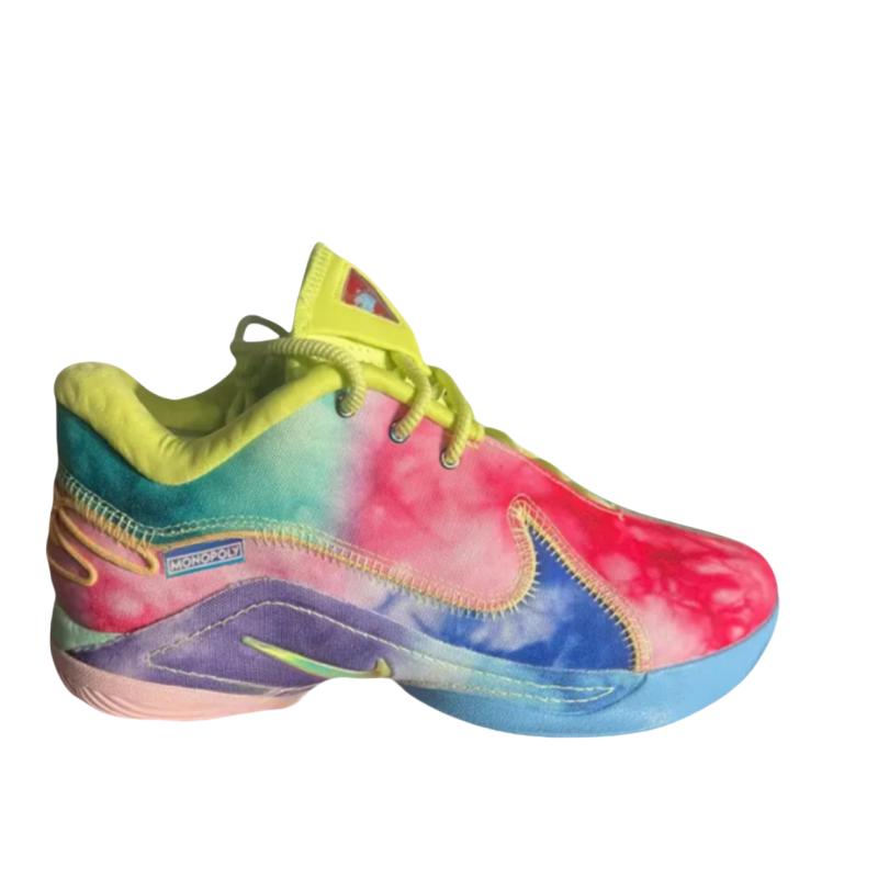 Nike LeBron 22 What The Monopoly Tie Dye Translucent Outsole Sneakers HV8080-300