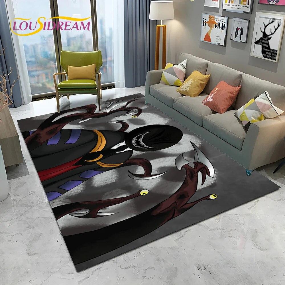 Cartoon Assassination Classroom Anime Carpet Rug for Home Living Room Bedroom Sofa Doormat Decor,kid Area Rug Non-slip Floor Mat