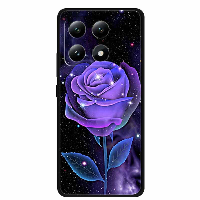 For Xiaomi 14T Pro 5G Case Cartoon Silicone TPU Soft Cases for Xiaomi 14T 5G Protector Covers Mi 14T 6.67'' Bumper Shells Capa14