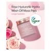 Mary&May Vegan Rose Hyaluronic Hydra Wash Off Mask 30ml Or 125ml - Cream Caly Mask For Moisturizing, Pore Purifying, Skin Softening - Korean Skincare