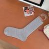 Lolita Long Socks Women Stockings Jk Sweet Girls Stocking Solid Color Lace Hollow Pile Socks Stockings Female Spring Summer