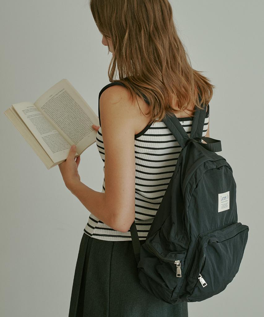 Leneeb Feather Backpack Sky Blue