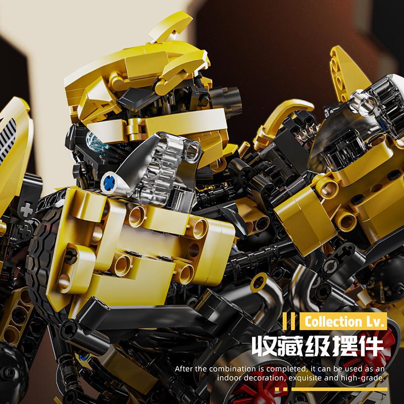 2688Pcs Technical High Quality Big Transformation Robot Building Blocks Robot Model Bricks Desktop Ornaments Toys Kids Gifts