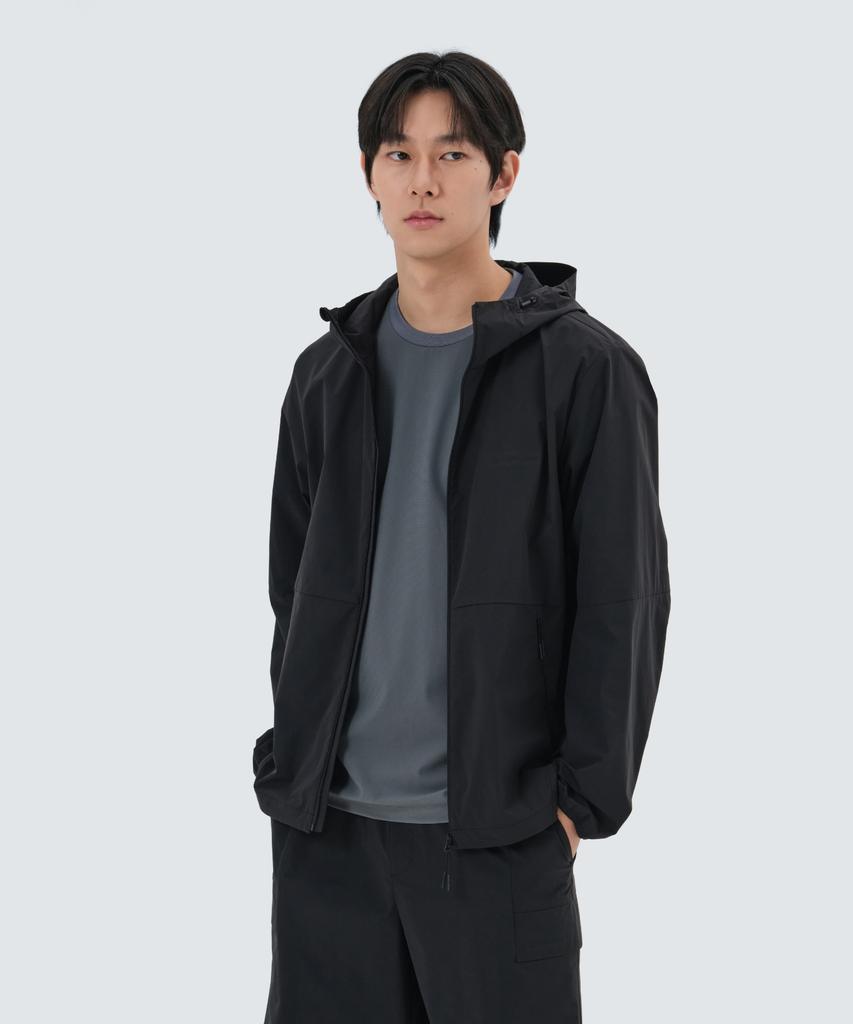Snowpeak Apparel Cooling Thintech Windbreaker (S25Mmswb32) Black