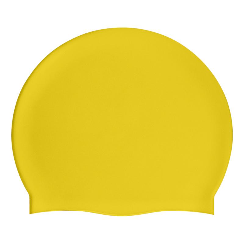Custom Printed Adult Swim Cap New Style 100% Eco-Friendly Silicone Color Fading Resistant Swimming Cap