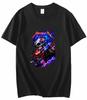 Unisex Metallic Band Retro Metal Ready Hell Tour Black T-Shirt WoUnisex Tops T-Shirt Harajuku Casual MEOWTALLICA Top Unisex
