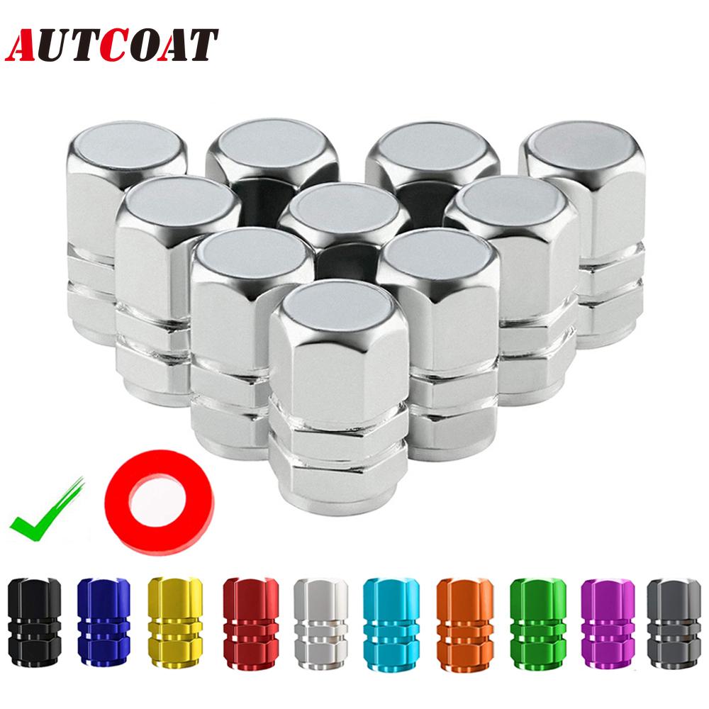 Aluminiumlegierung Auto Rad Reifen Ventilkappen Reifen Felgen Ventilschaftabdeckungen Auto Staubdichte Reifenkappe Für Autos Motorräder Lastwagen Fahrräder