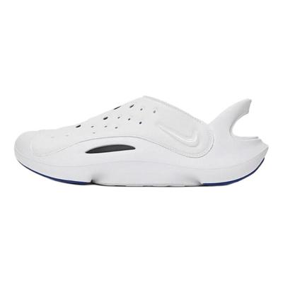 Aqua Swoosh Sandales pour Enfants Confortables Polyvalentes Antidérapantes Durables Basse Tige Sandales pour Enfants Blanc FV6363-003