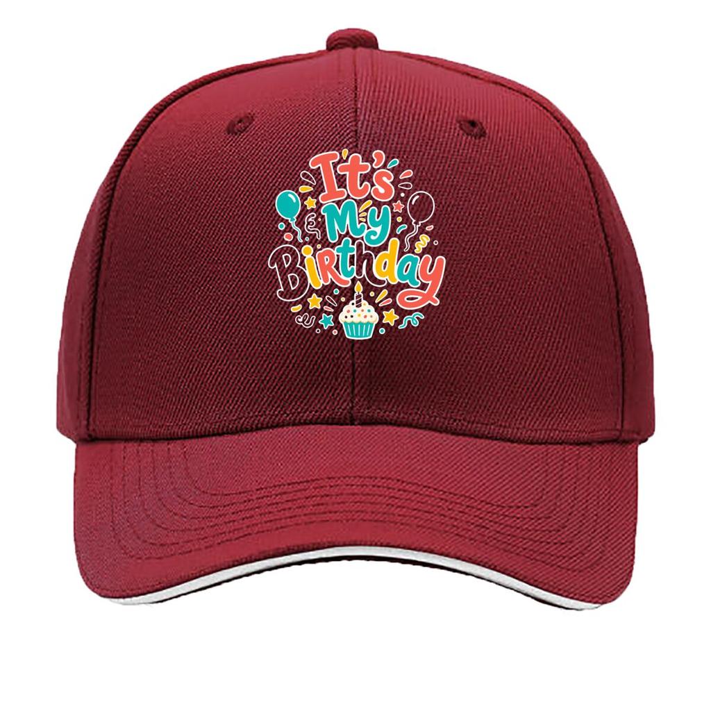 Colorful s Birthday Celebration L Sandwich Baseball Cap Sun Cap Outdoor Workouts Hat