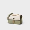 2025 New Women's Crossbody Bag Genuine Leather Luxury Niche High-end Chain Small Square Bag