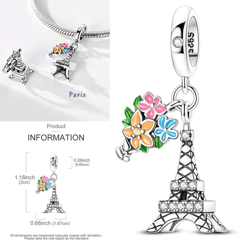 New Copper Charms Beads Sunflower Flower Daisy Original Charm Pendant Fit Charm Bracelets Diy Jewelry Birthday Gift