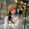Ding Walk Candy Colored Twist Wool Hat for Women Trendy Autumn and Winter Retro Versatile Warm Ear Protection Cold Hat