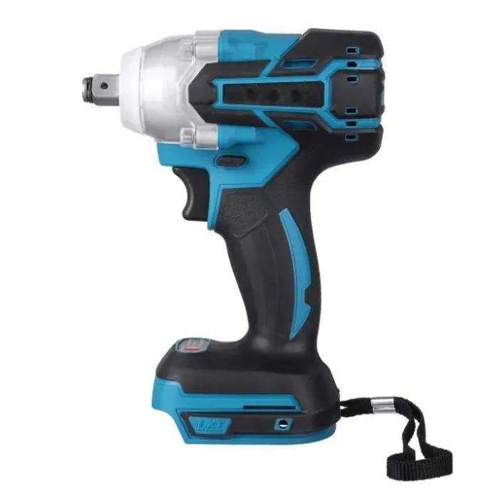 

Ударный гайковерт, бесщеточный, беспроводной, 1/2 дюйма, 18 В, аккумулятор в комплект не входит Bare Metal синий
