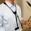 Swiss Double Shoulder Saxophone Strap for Adults & Children - Alto/Tenor Musical Instrument Accessories