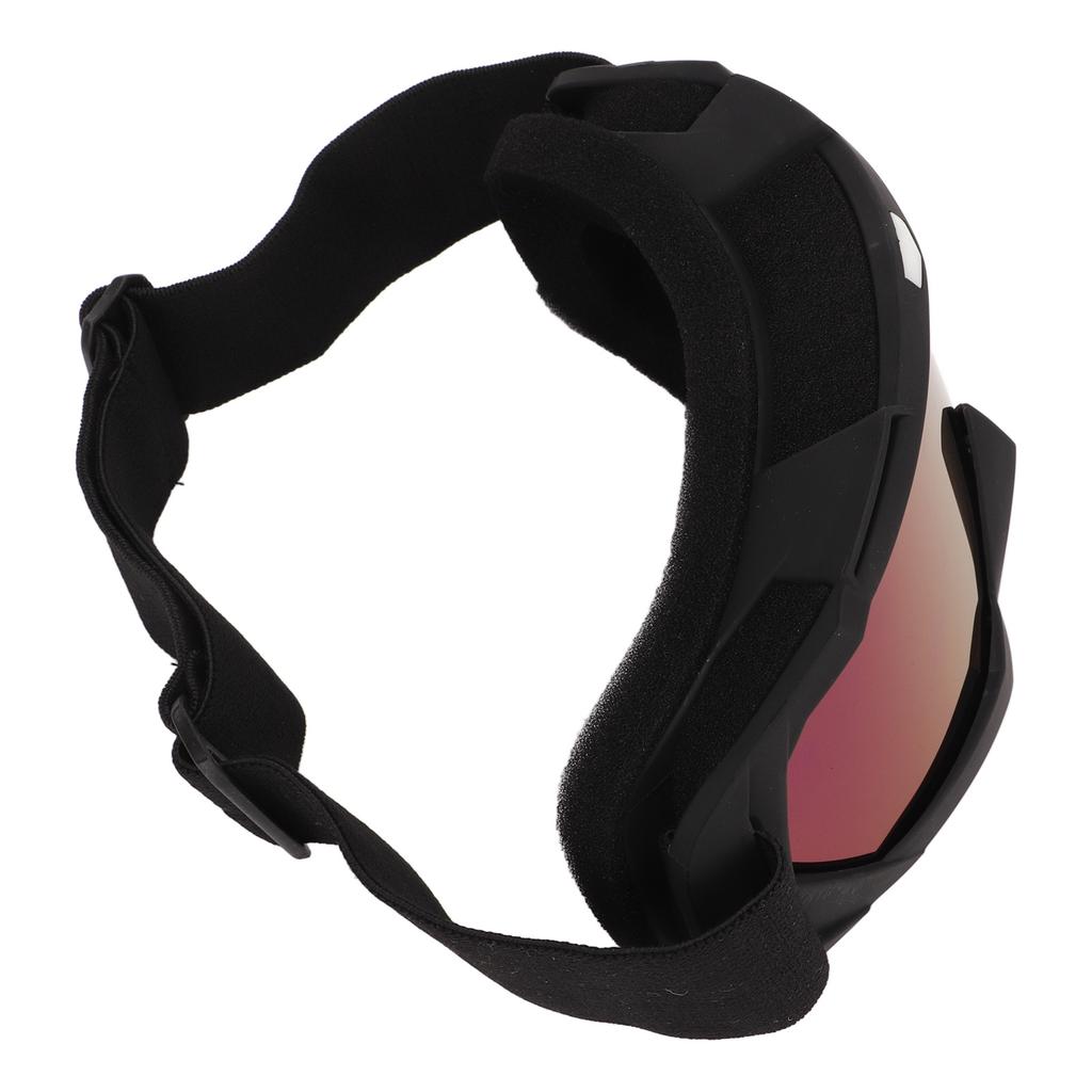 Outdoor Ski Goggles Sports Cycling Motorcycle Windproof Goggles Bike Off Road Dustproof Glasses Matte Black Frame