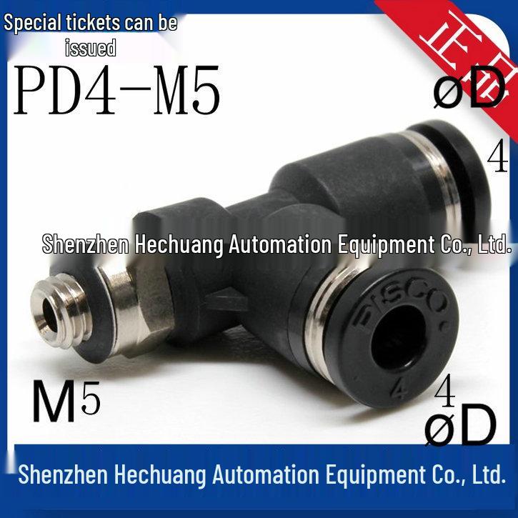 PD Series PISCO Connectors: PD4-01, PD6-01, PD8-02, PD10-02, PD12-03, PD16-04