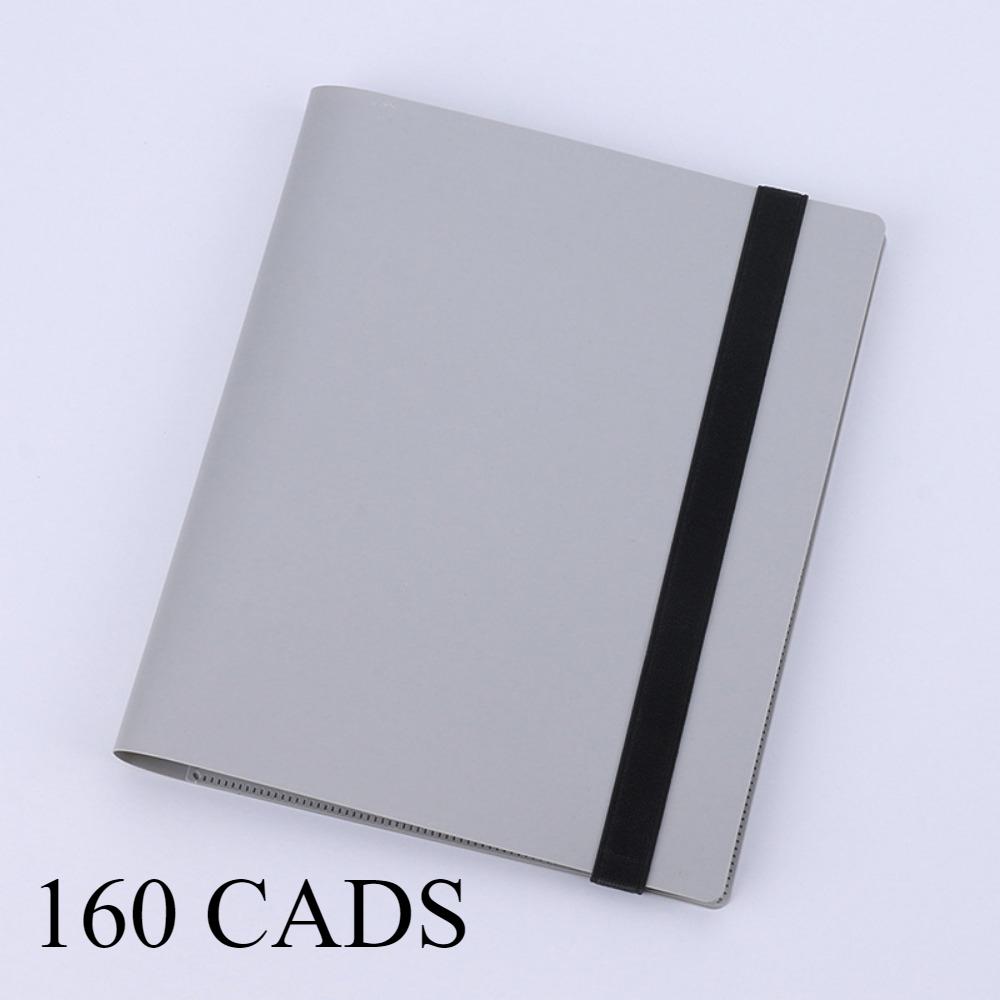 

Стандартный 3-дюймовый фотоальбом, материал PP, эластичный однотонный большой вместимости, альбом для хранения фотографий Polaroid, игровых карточек, маленьких карточек знаменитостей 3 inch 160 in серебряный серый