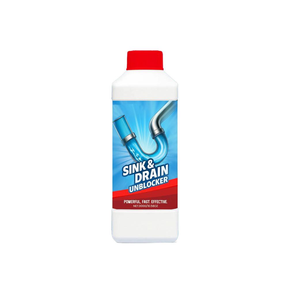 Double Effect Pipe Unclogging Powder, Used To Assist In Unclogging Pipe Walls, Cleaning Hair And Grease. Pipe Unclogging Powder