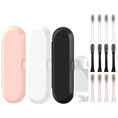 X3 Elektromos Fogkefe Fejek X2 Pótfejjel, Tárolódobozzal, Tartóval és Puha Sörtékkel Gyermekeknek