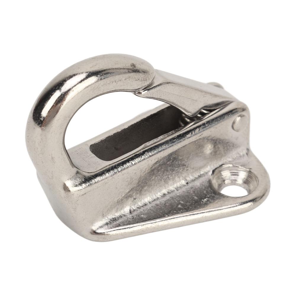 6Pcs Set 316 Stainless Steel Boat  Hanger Silver Marine Hook  Watercraft Application