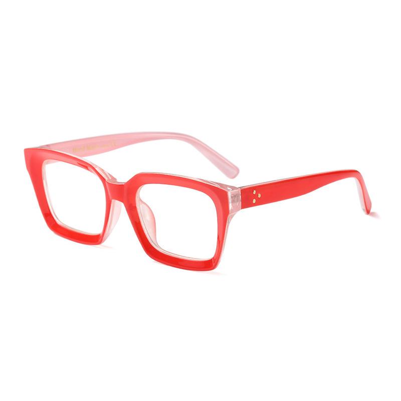 SHAUNA Classic Nail Women Square Glasses Frame