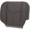 Driver Side Bottom Cloth Seat Cover, Gray Front Driver Bottom Seat Cover Fit for 2003-2007 Chevy Silverado/GMC Sierra 1500 2500 3500 HD