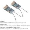 Acxico 2Pcs Mini CM410X 4 Channel DSMX DSM2 Receiver 2.4GHz PPM Port Support JR DX6I