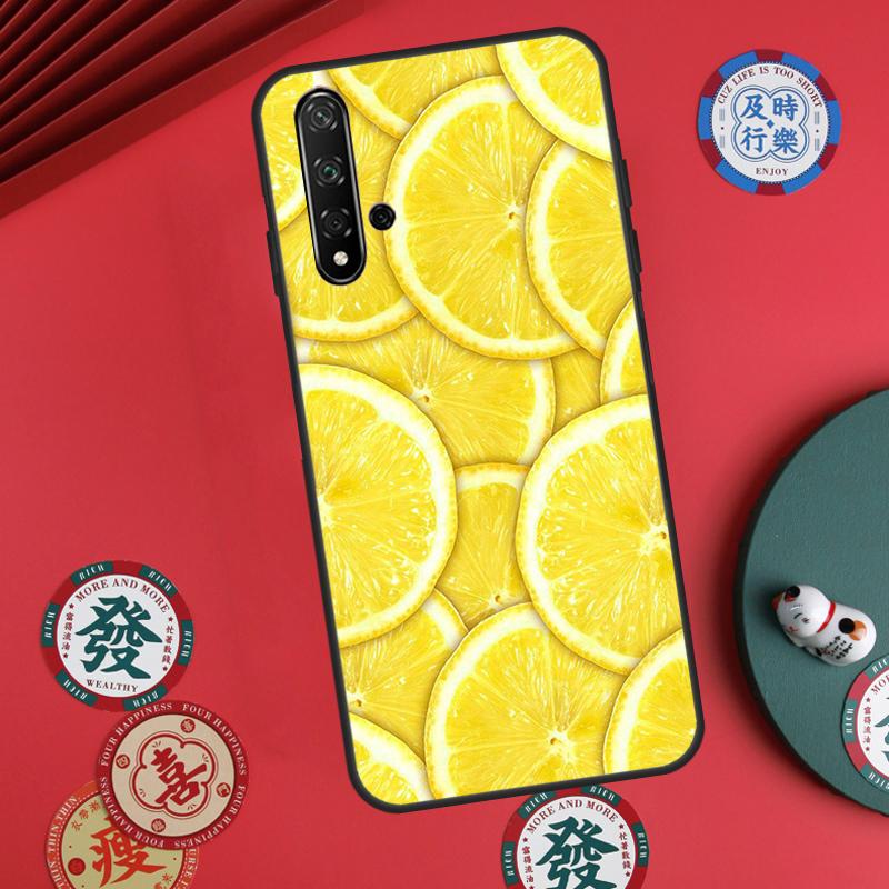 Fruit Lemon For Huawei Nova 5T 9 10 SE 7i 8i 11i 12i Y73 Y72 Y61 Y91 Y60 Y70 Y90 P20 P30 P40 Lite Case