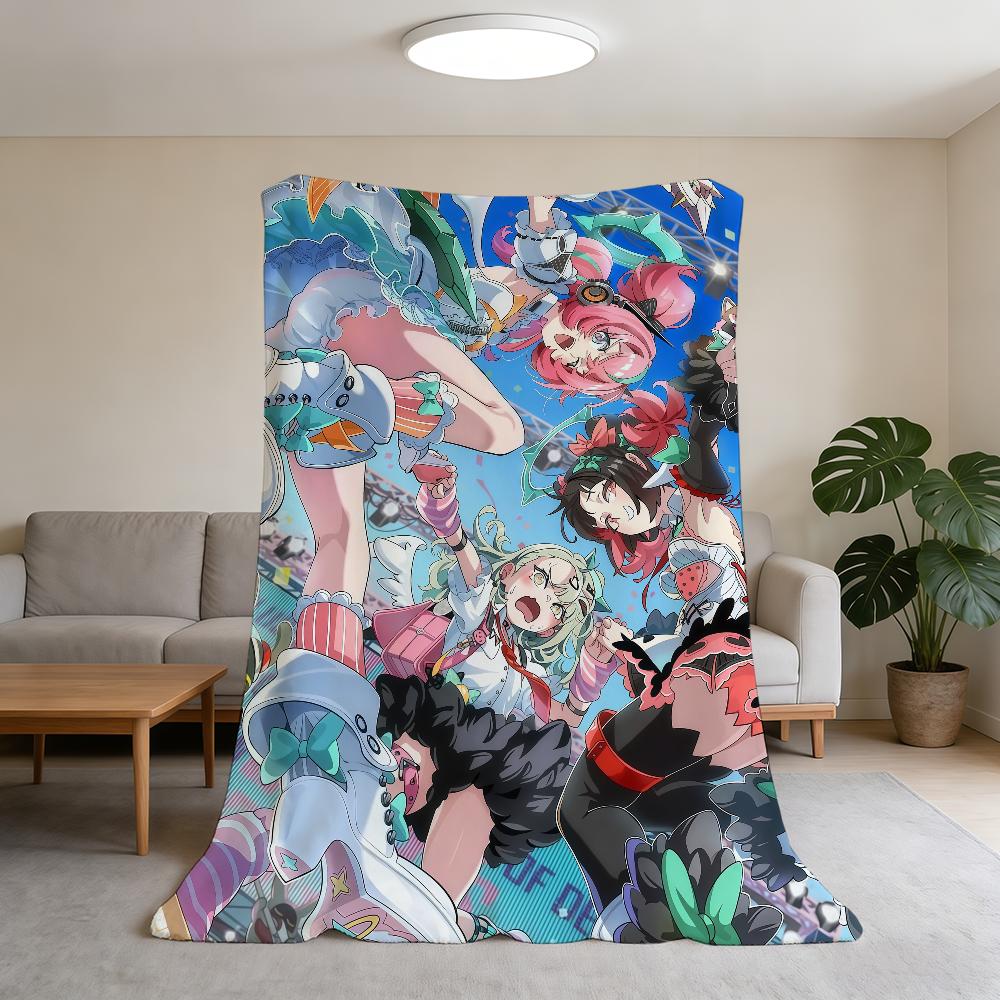 

Angels of Delusion Zenless Zone Zero Blanket Super Warm Comfortable Plush Throw Blanket Child Home Sofa Bedroom Gift 75x90cm