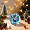 Halloween Party Favors Stress Relief Toy for Christmas, Anxiety Reduction Ice Cube Squeeze Relieving Toy, Slow Rising Clear Sensory Holiday