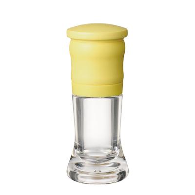 Kyocera Mill 40ml Keramisk Sesam Sesam Kryddbehållare Grovhetsjustering Demontering Rengöring Gul CM-10N-YL
