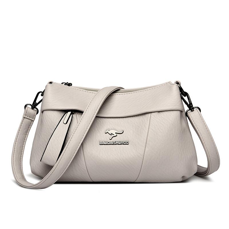 Women's bag summer new mother bag shoulder bag splicing messenger bag atmospheric women's pillow bag