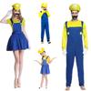 Halloween Cosplay Costume For Kids And Adults Super Mario Outfit In Various Colors