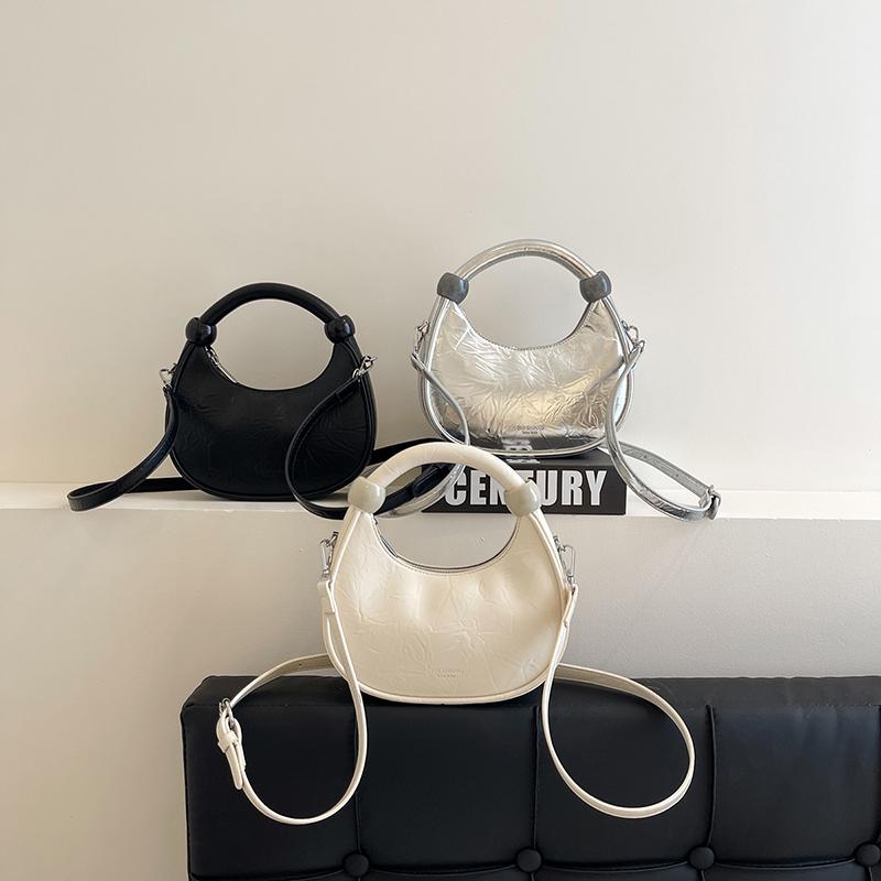 Handheld Fashion Dumpling Bag for Women  Summer New Trend Simple Shoulder Bag, Small and Versatile Crossbody Bag