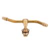 Garden Sprinkler Head With Resistance And Customizable Patterns For Lawn Coverage