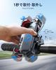 JOYROOM Bike Phone Mount for Strong Compatible with Inch Smartphones Holder, Vibration-Absorbing Mopeds, One-Touch Auto-Lock, One-Hand Operation,