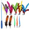 Cat   Toy 11 PCS Retractable Cat   Rod  r Int active Cat Toys for Chasing Cats Flexible and Lightweight Colorful