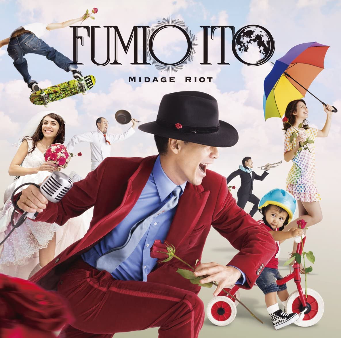 

CD FUMIO ITO - MIDAGE RIOT AICL2057 Japan ObiJapanese Pop/Rock Used