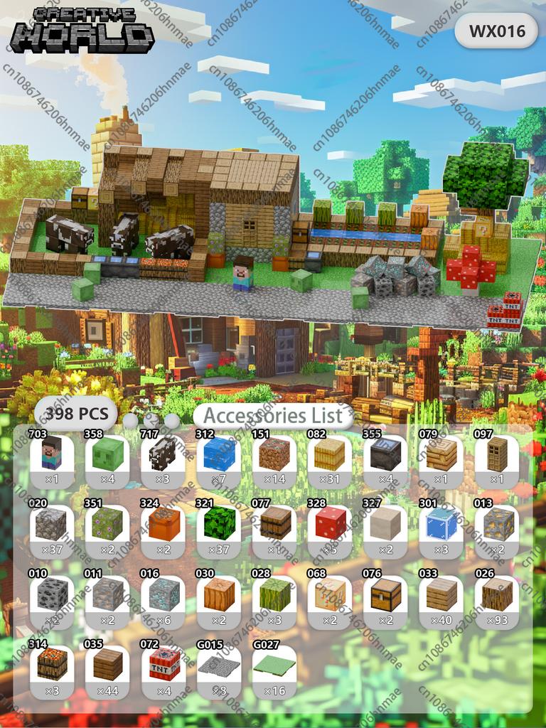 Magnetic Building Blocks Mine World Magnet Cube Set for Boy Girl Kid Age 3+ DIY Pixel Style Model Base Plate STEM Toy Baseplate